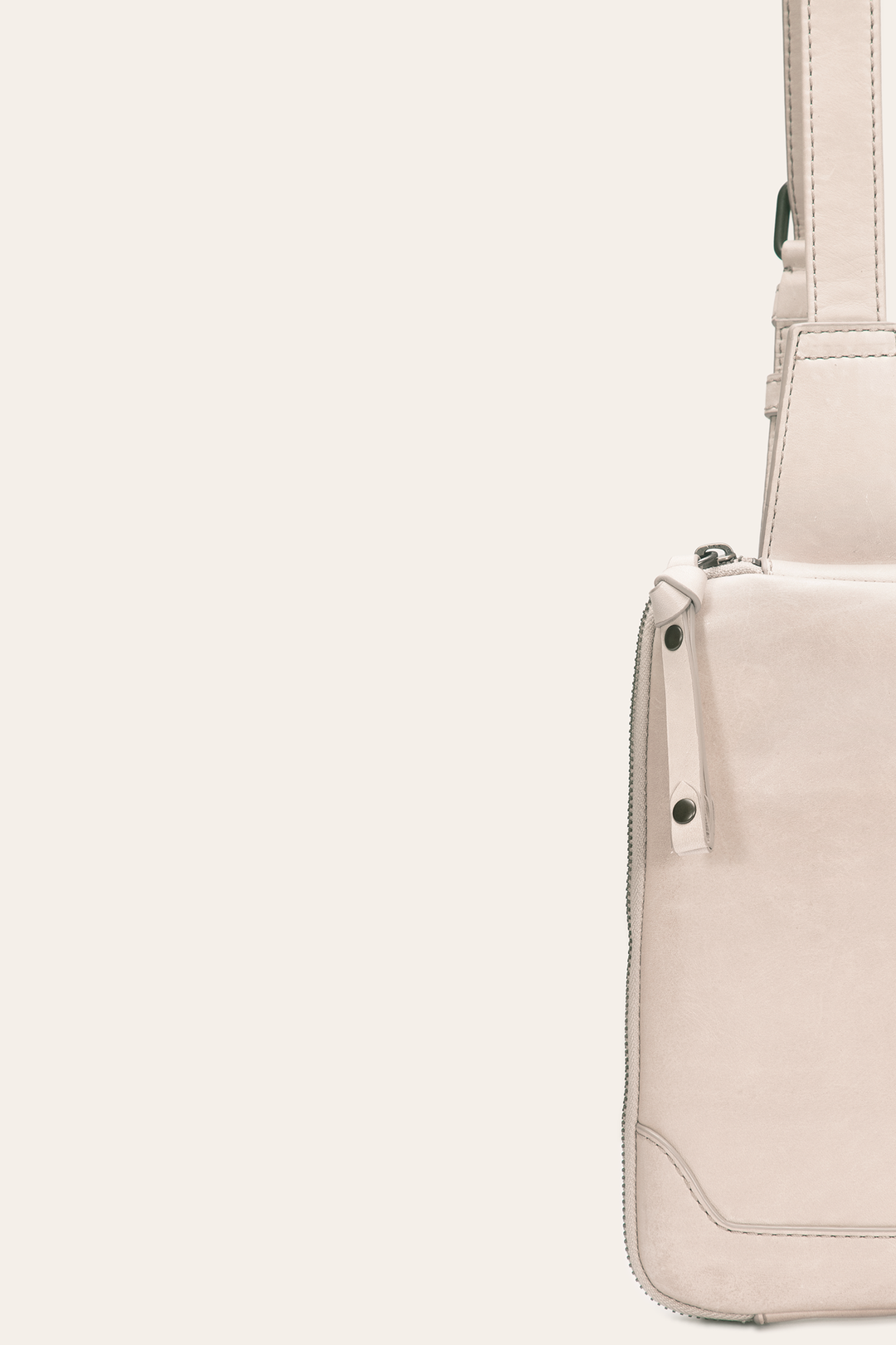 Frye Featured | Melissa Zip Sling in Nude