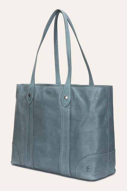 Frye Trending | Melissa Sky Blue Shopper