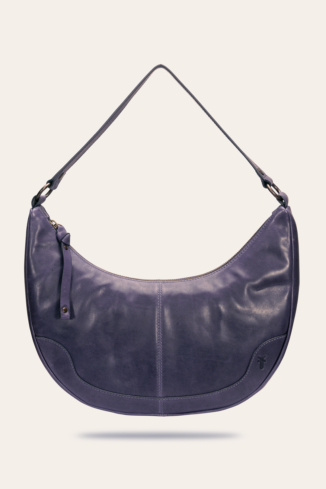 Frye Everyday | Melissa Crescent Hobo in Eggplant