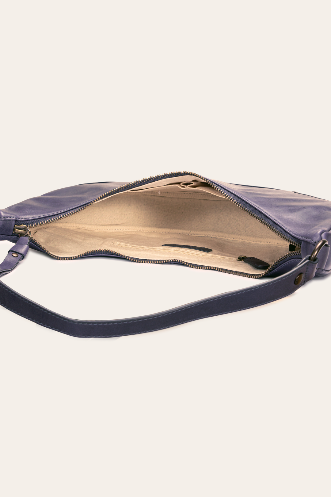 Frye Everyday | Melissa Crescent Hobo in Eggplant
