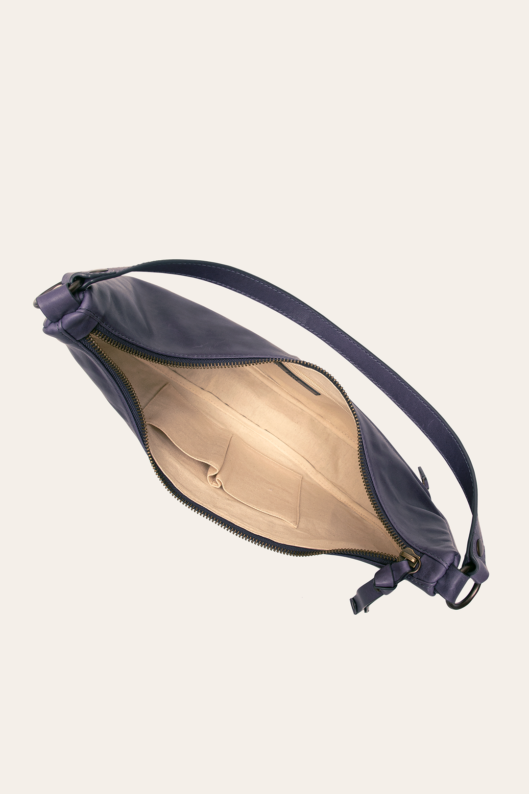Frye Everyday | Melissa Crescent Hobo in Eggplant