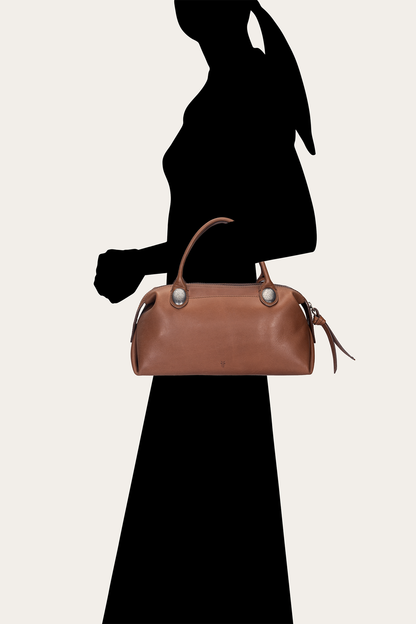 Frye Customer Favorite | Women's Cheyenne Small Satchel Bag (Cognac)