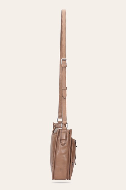 Frye Best Price | Women's Campus Crossbody Bag (Beige)