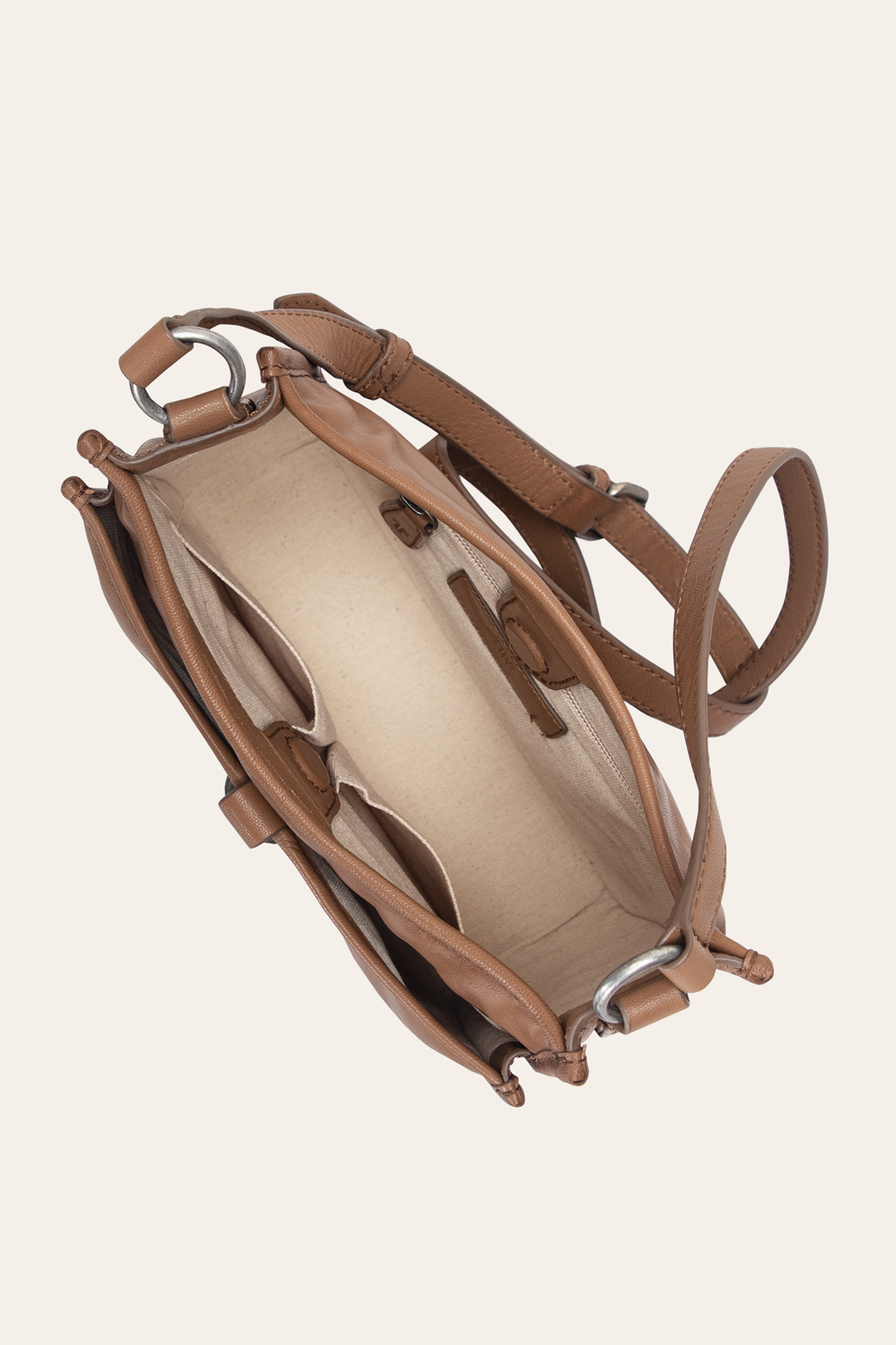 Frye Best Price | Women's Campus Crossbody Bag (Beige)