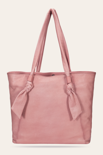 Frye Value | Women's Nora Knotted Tote Bag (Woodrose)