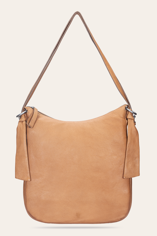 Frye Trusted | Women's Nora Backpack Hobo Bag (Beige)