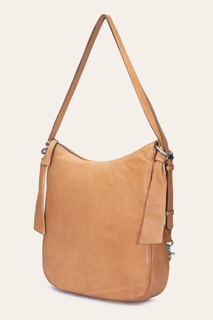 Frye Trusted | Women's Nora Backpack Hobo Bag (Beige)