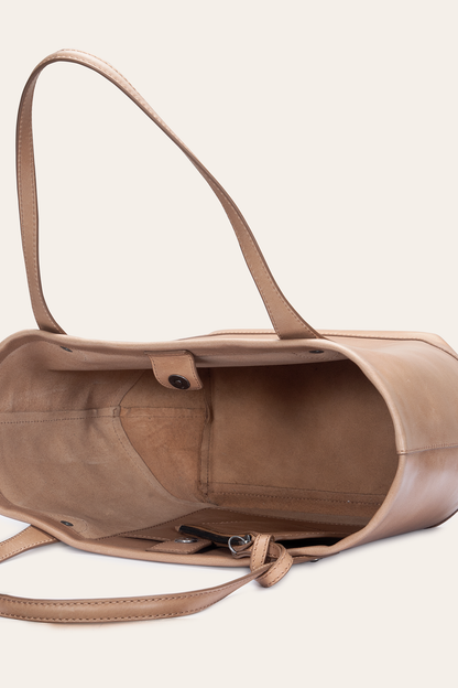 Frye Top Pick | Kenzie Beige Tote