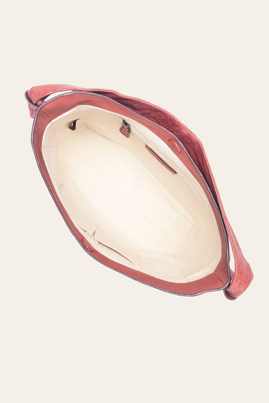 Frye Premium | Nora Knotted Hobo in Burgundy