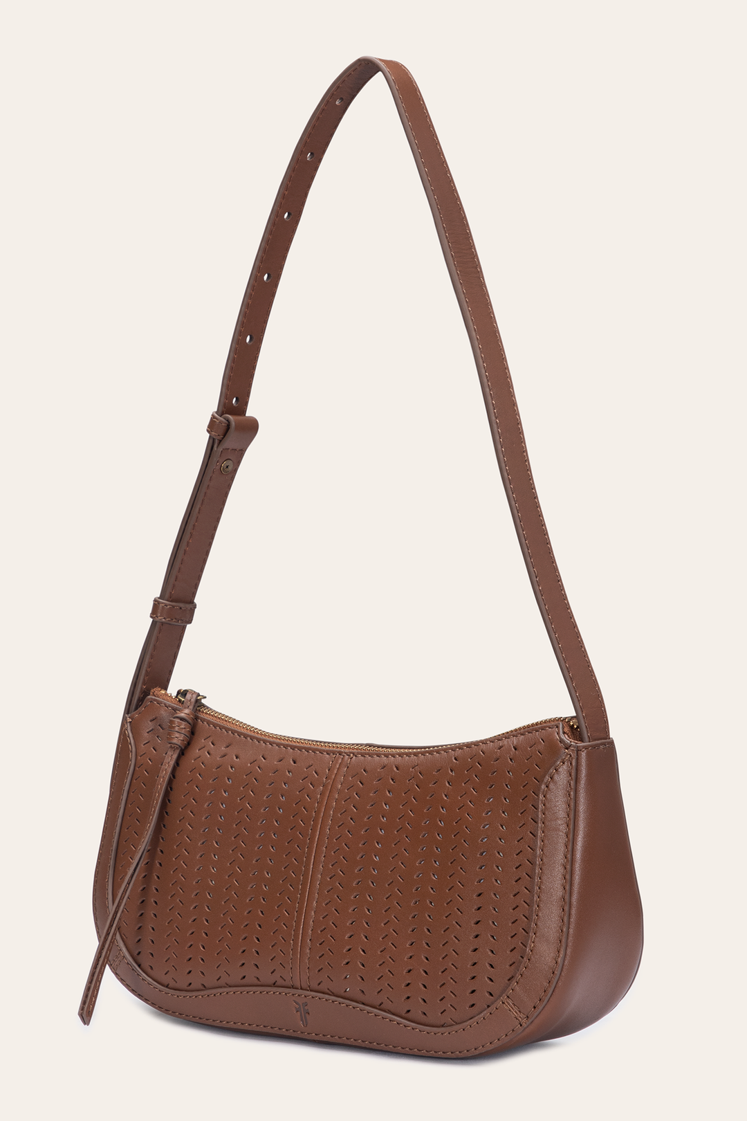 Frye Great Value | Stella Baguette in Cognac