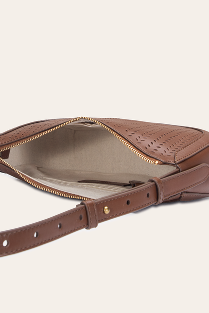 Frye Great Value | Stella Baguette in Cognac