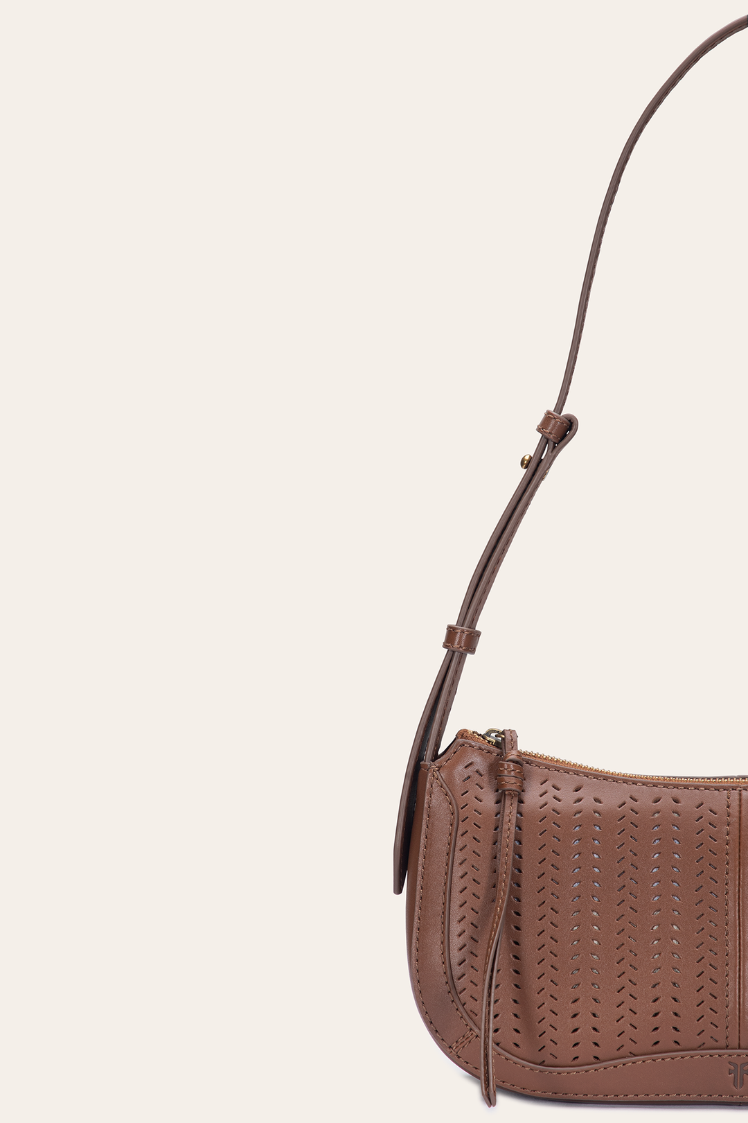 Frye Great Value | Stella Baguette in Cognac