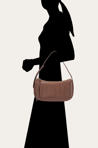 Frye Great Value | Stella Baguette in Cognac