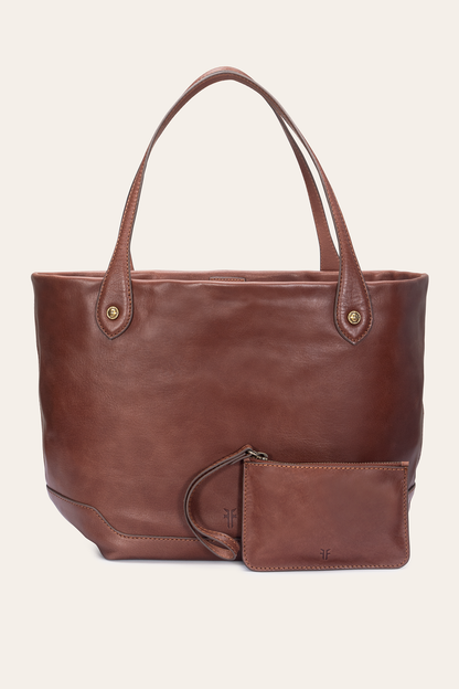 Frye Signature | Kenzie Unlined Cognac Tote