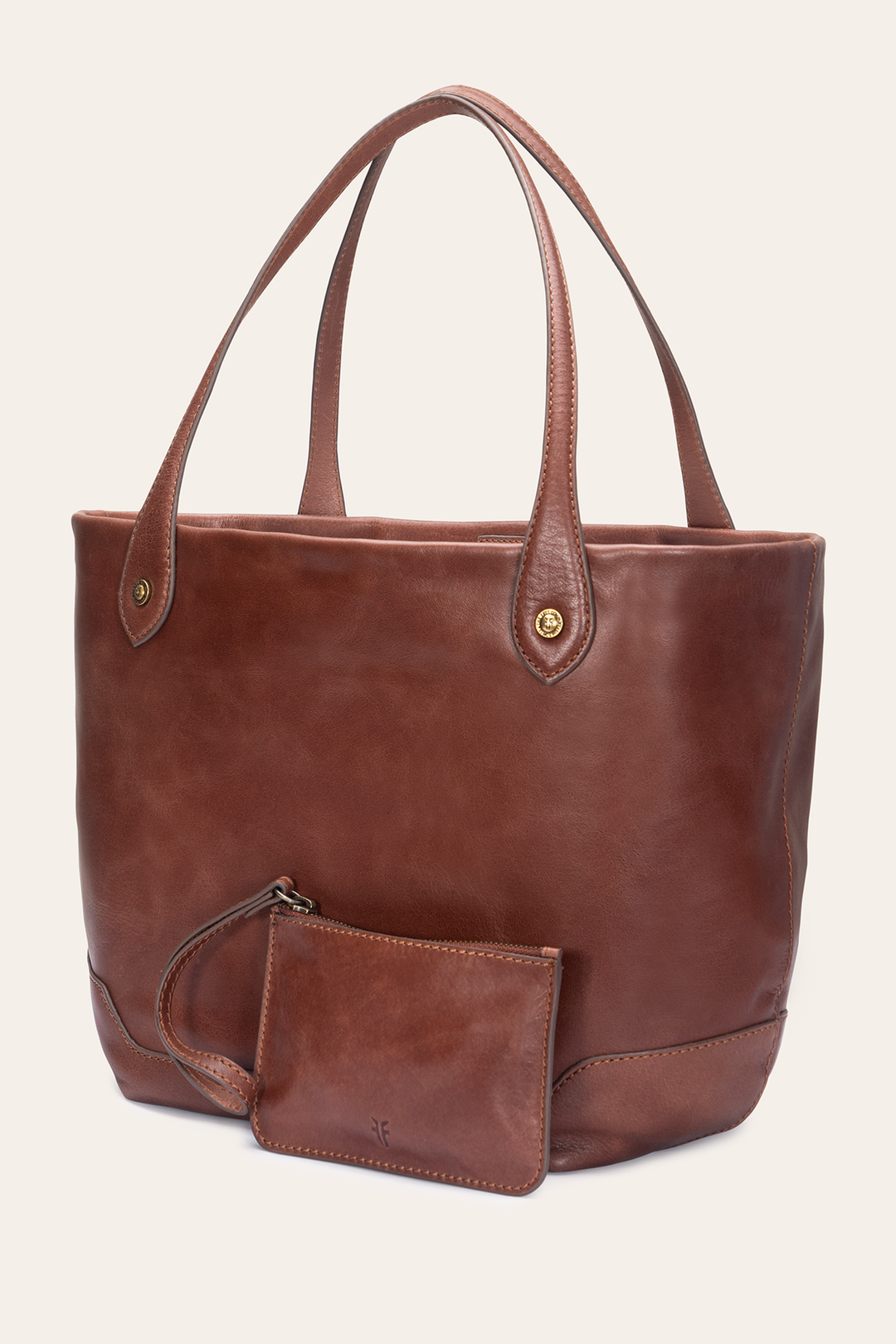 Frye Signature | Kenzie Unlined Cognac Tote