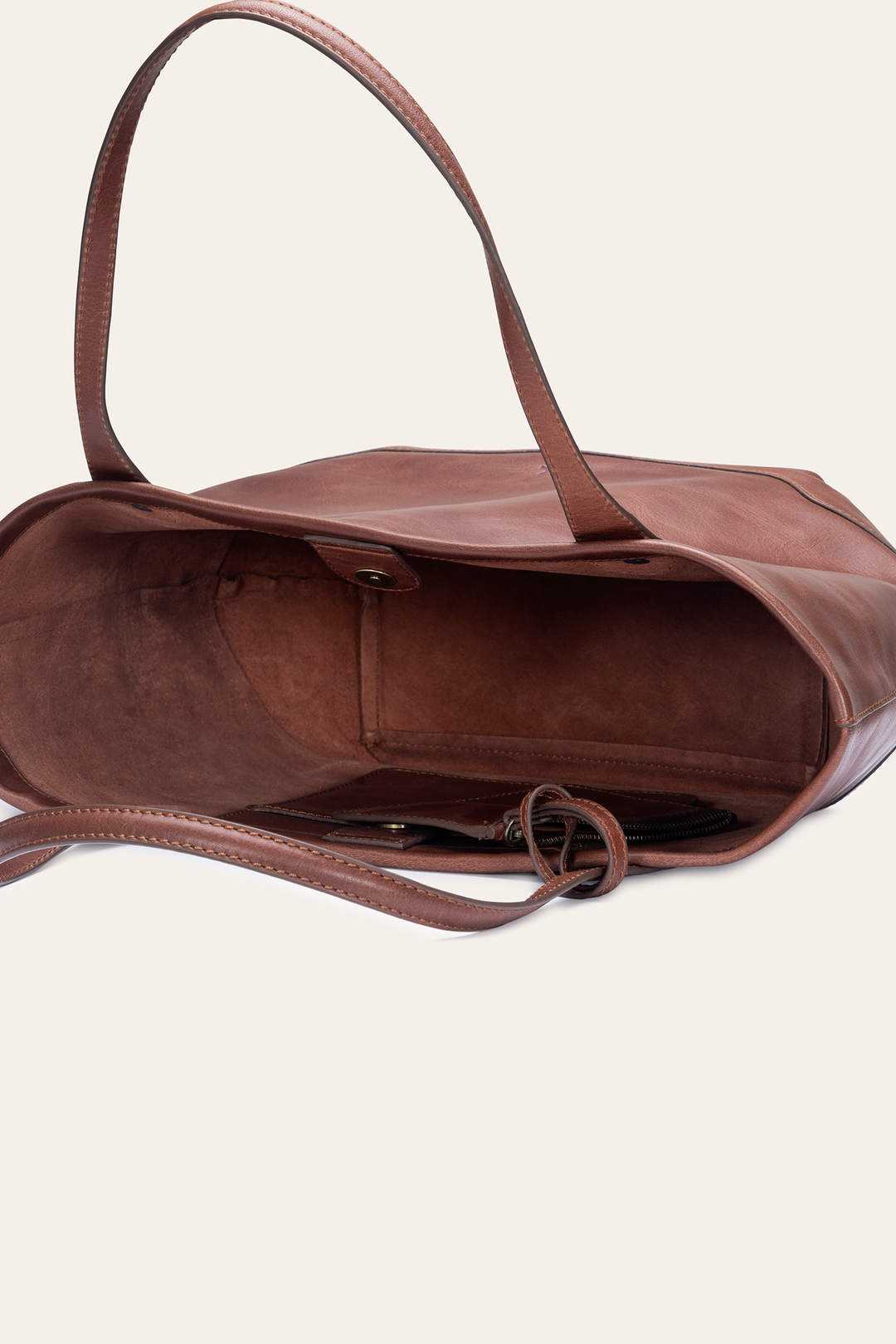 Frye Signature | Kenzie Unlined Cognac Tote