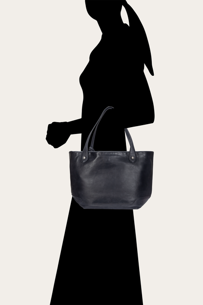 Frye Signature | Kenzie Unlined Black Tote