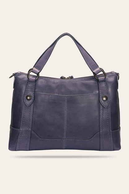 Frye Exclusive | Melissa Eggplant Medium Satchel