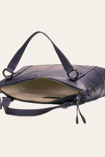 Frye Exclusive | Melissa Eggplant Medium Satchel