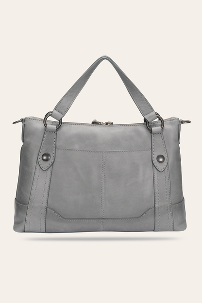 Frye Signature | Melissa Medium Satchel in Shadow