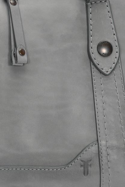 Frye Signature | Melissa Medium Satchel in Shadow