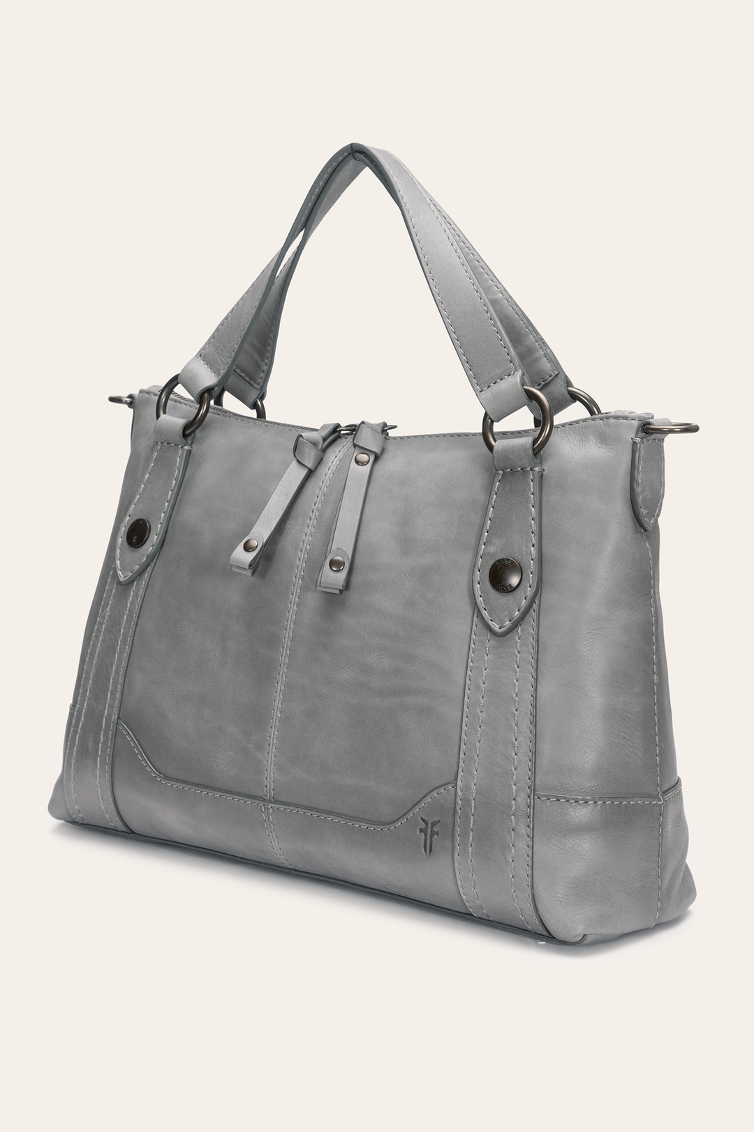 Frye Signature | Melissa Medium Satchel in Shadow