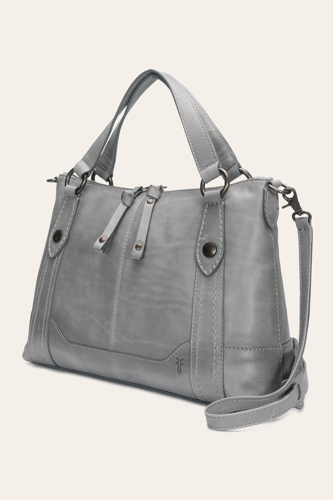 Frye Signature | Melissa Medium Satchel in Shadow