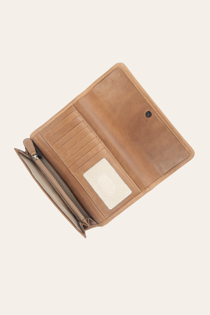 Frye Latest | Melissa Beige Wallet