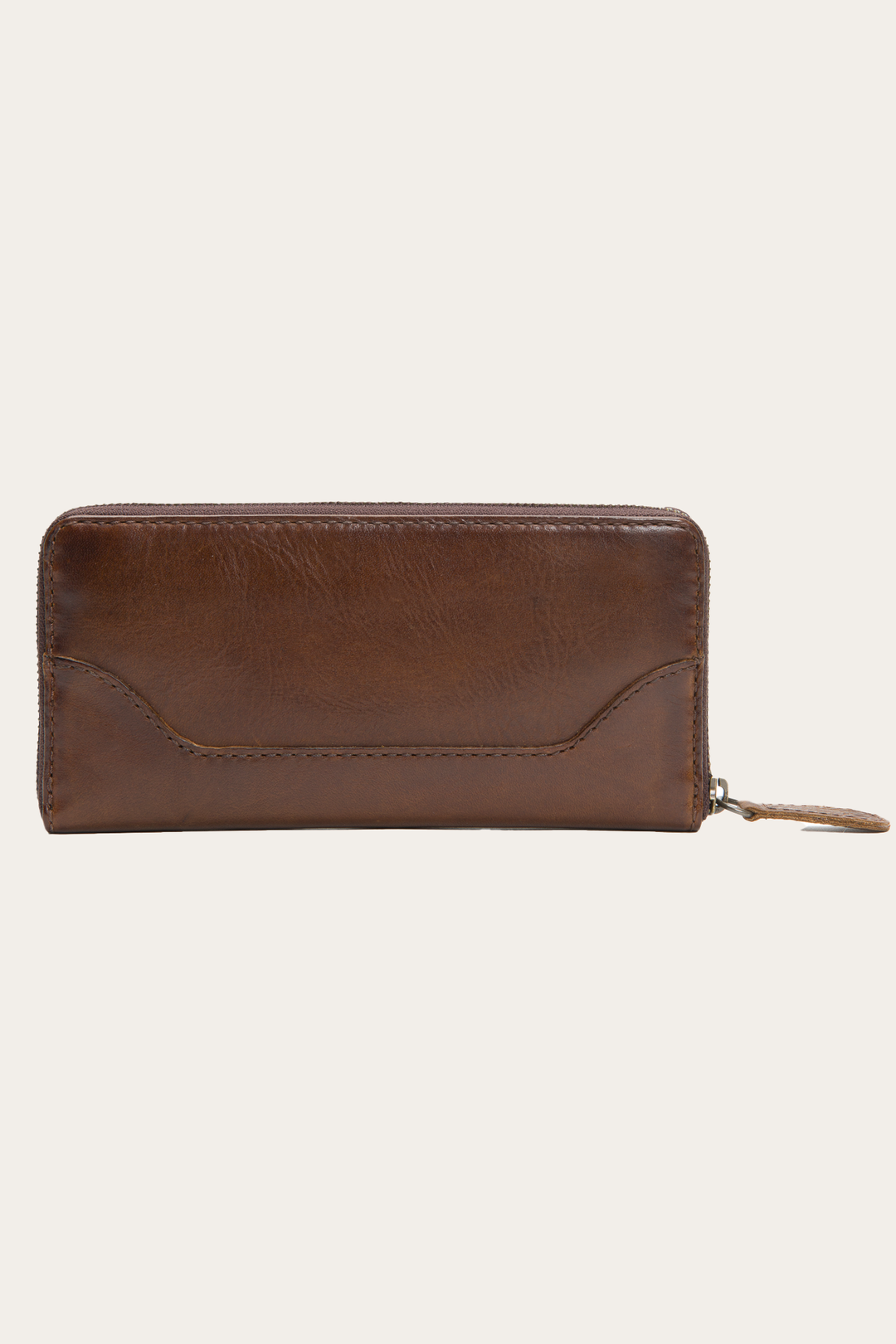 Frye Special Offer | Melissa Dark Brown Zip Wallet