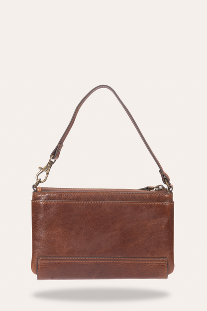 Frye Customer Favorite | Melissa Convertible Wristlet Wallet in Cognac