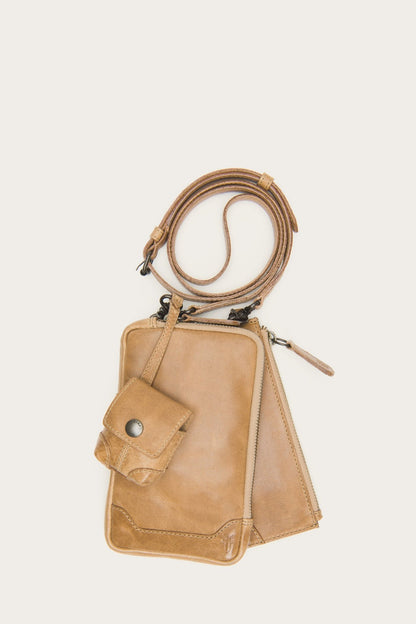 Frye Latest | Melissa Beige 3 In 1 Crossbody