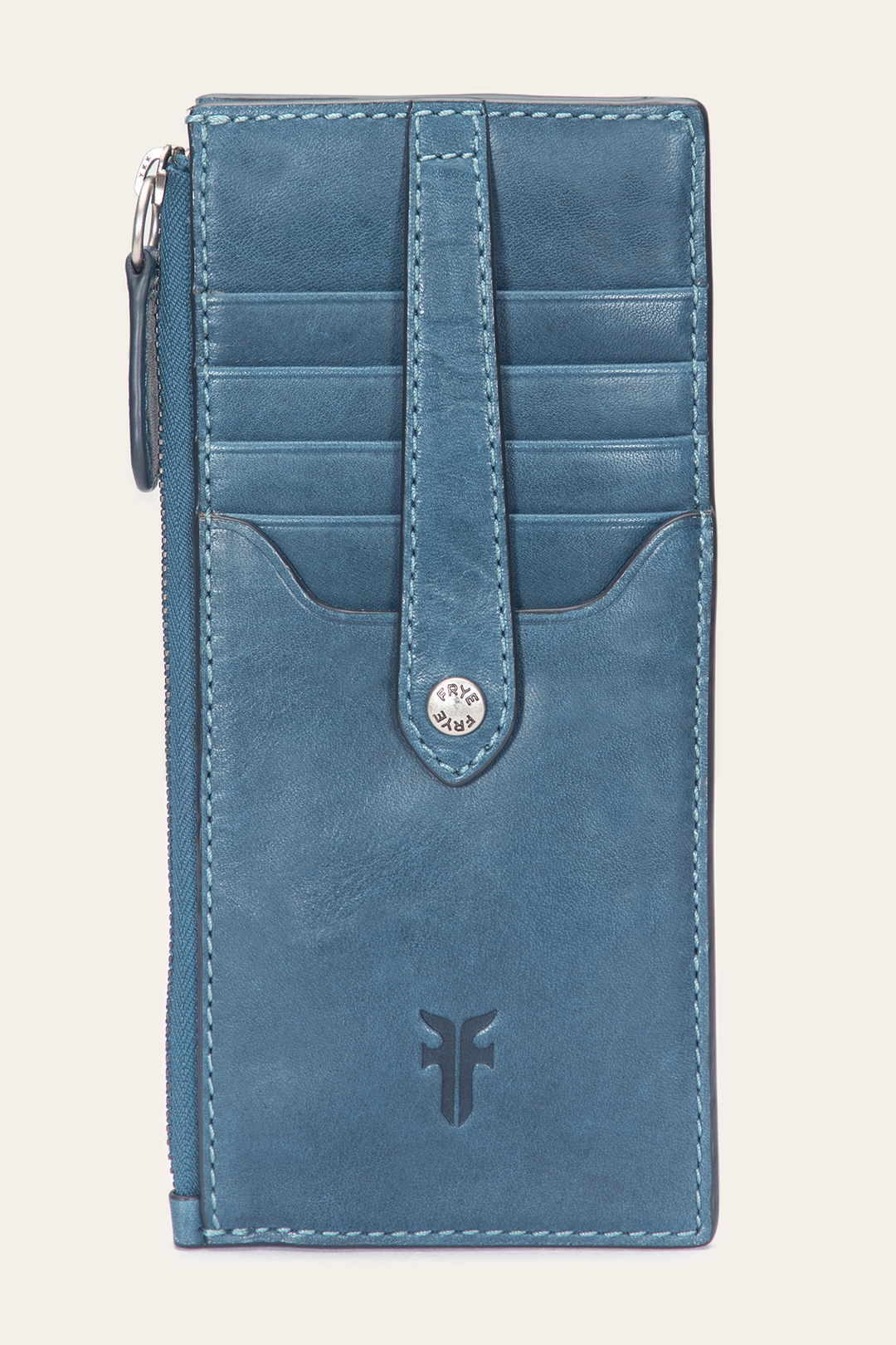 Frye Customer Favorite | Melissa Steel Snap Card Wallet