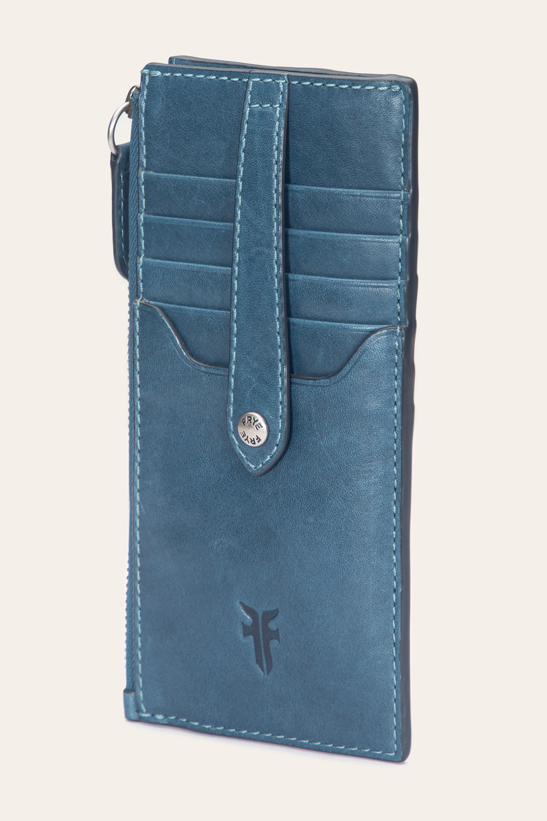 Frye Customer Favorite | Melissa Steel Snap Card Wallet