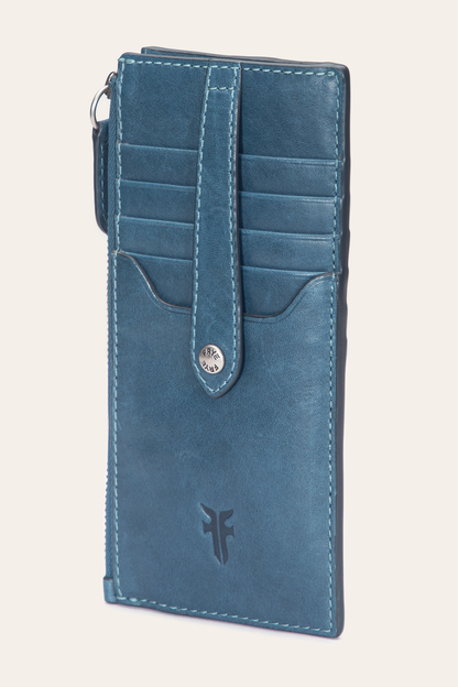 Frye Customer Favorite | Melissa Steel Snap Card Wallet