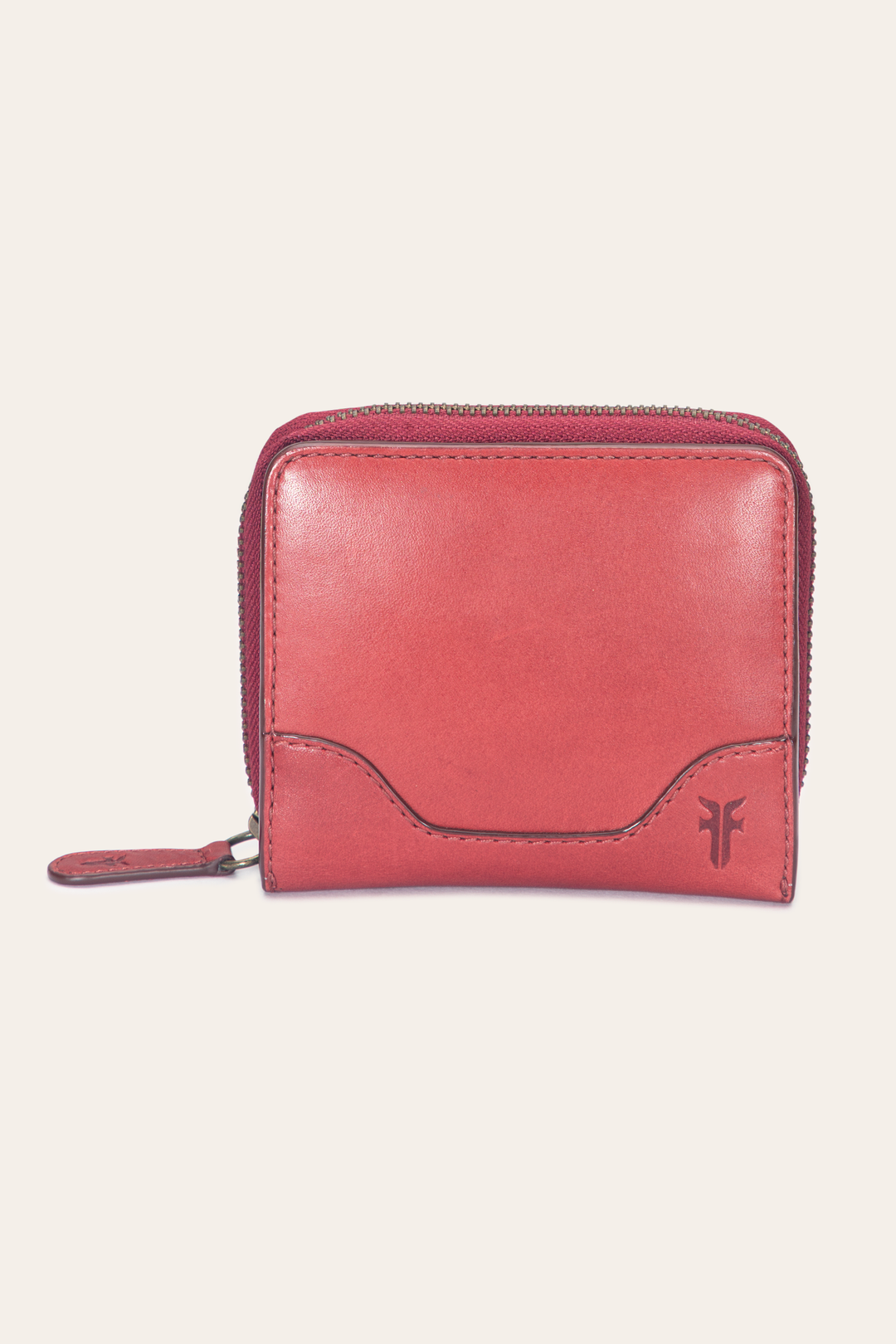 Frye Essential | Melissa Burgundy Small Zip Around