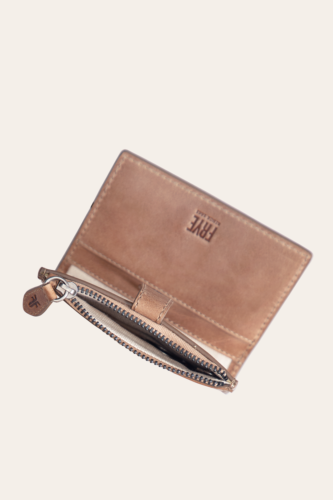 Frye Quality | Melissa Beige Coin Purse