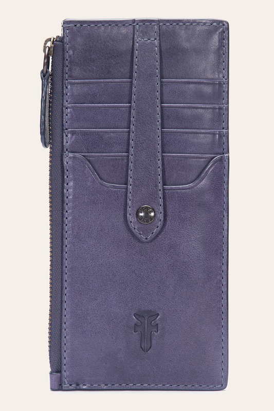 Frye Best Price | Melissa Eggplant Snap Card Wallet