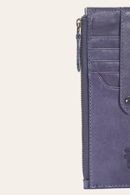 Frye Best Price | Melissa Eggplant Snap Card Wallet