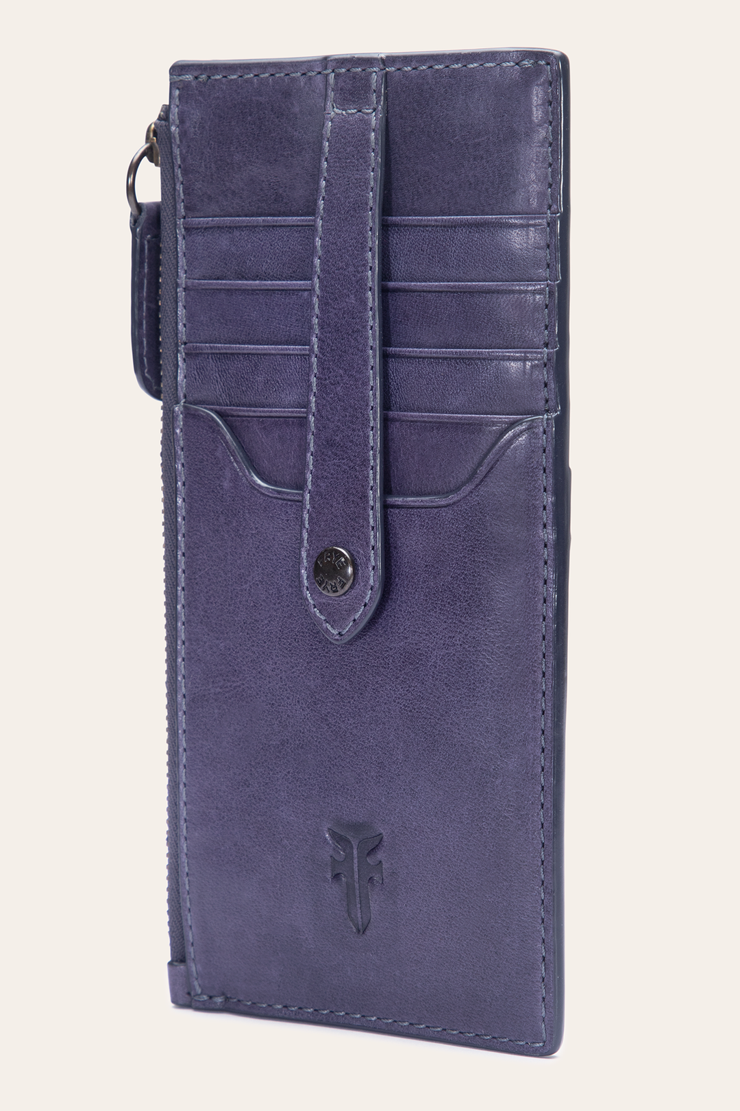Frye Best Price | Melissa Eggplant Snap Card Wallet