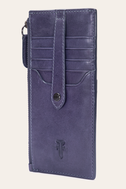 Frye Best Price | Melissa Eggplant Snap Card Wallet