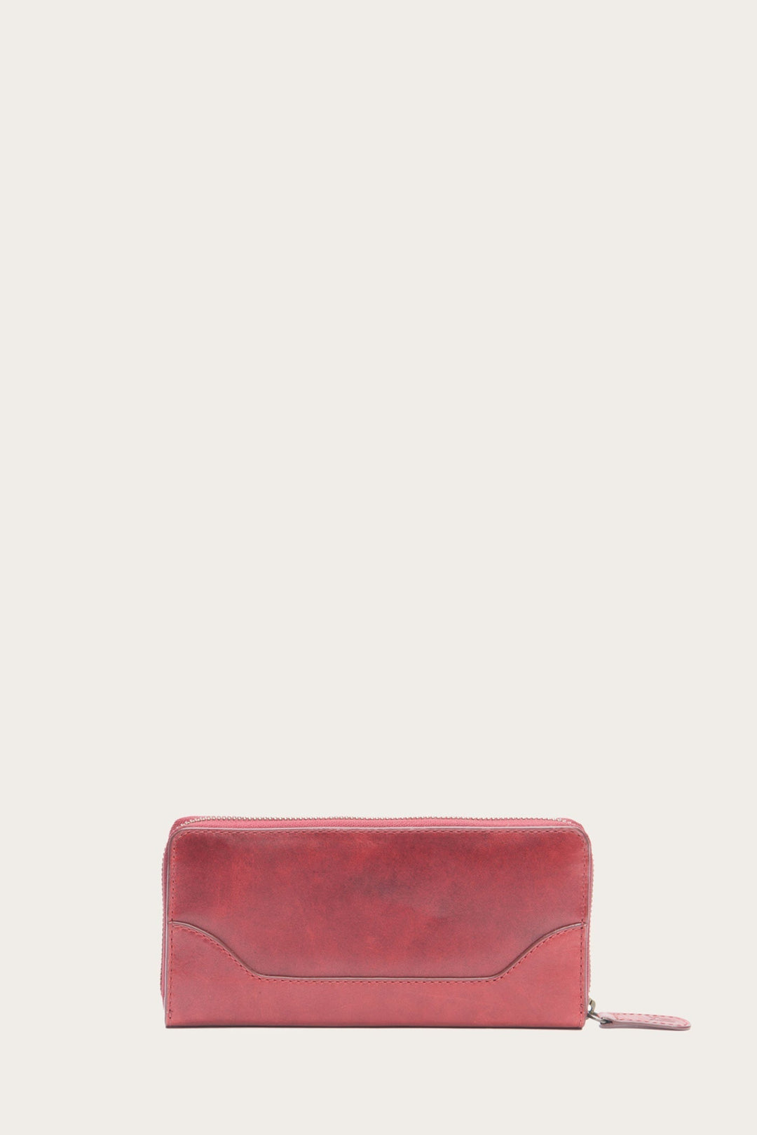 Frye Best Price | Melissa Burgundy Zip Wallet