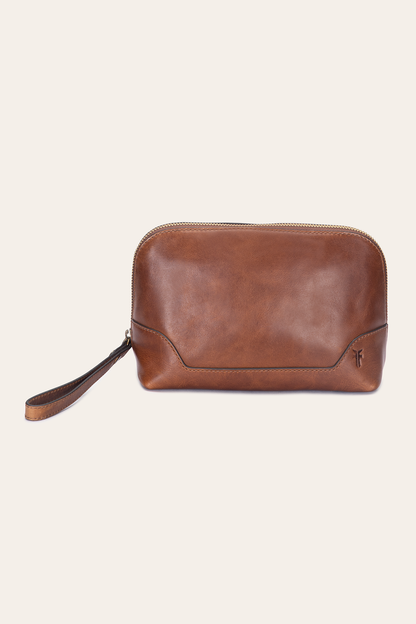 Frye New | Melissa Cognac Carry All Clutch
