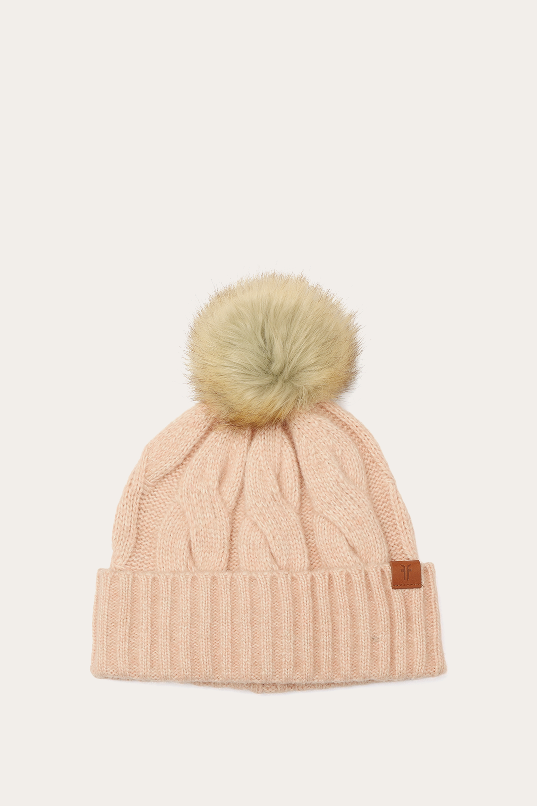 Frye Recommended | Rose Cloud Wide Cable Cuff Hat