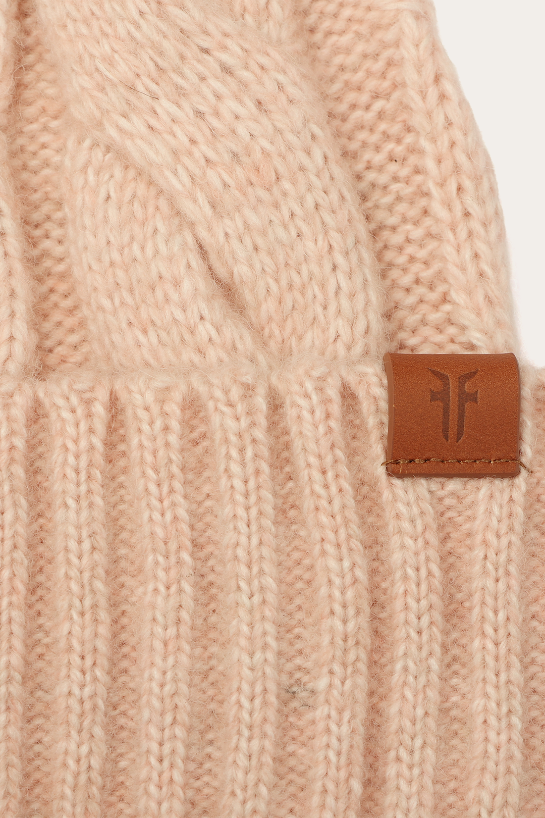 Frye Recommended | Rose Cloud Wide Cable Cuff Hat