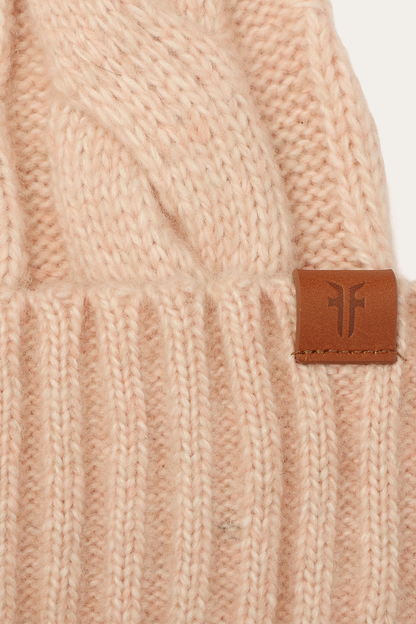 Frye Recommended | Rose Cloud Wide Cable Cuff Hat