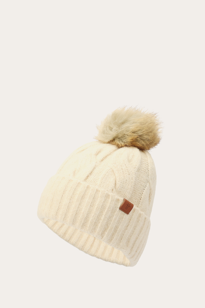 Frye Best Seller | Birch Wide Cable Cuff Hat