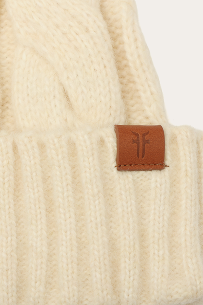 Frye Best Seller | Birch Wide Cable Cuff Hat