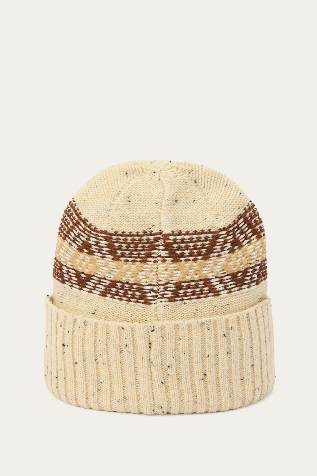 Frye Best Price | Birch Tweed Fair Isle Cuff Hat