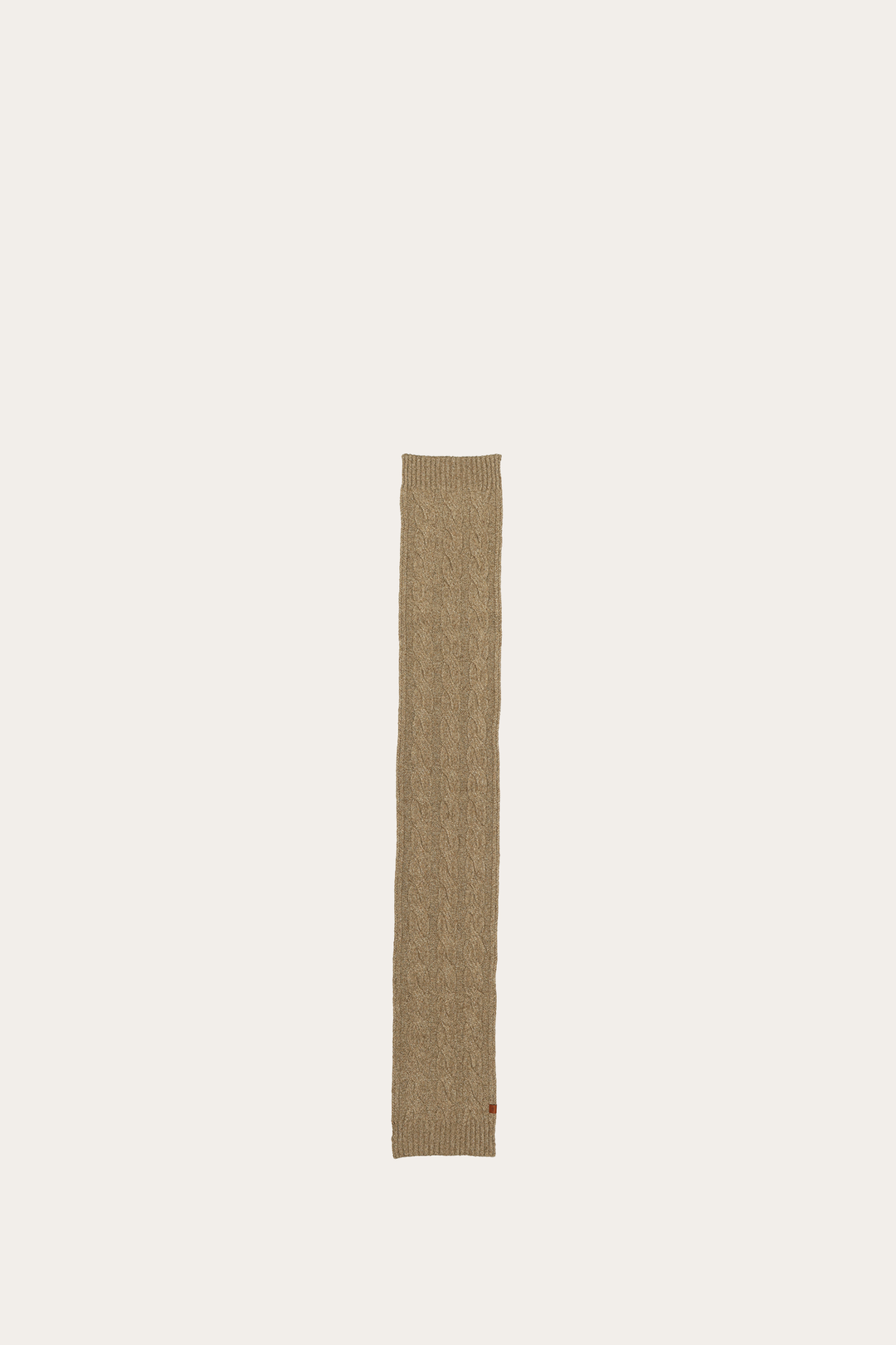 Frye Popular | Burnt Olive Wide Cable Scarf