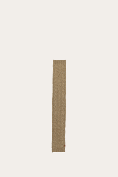 Frye Popular | Burnt Olive Wide Cable Scarf